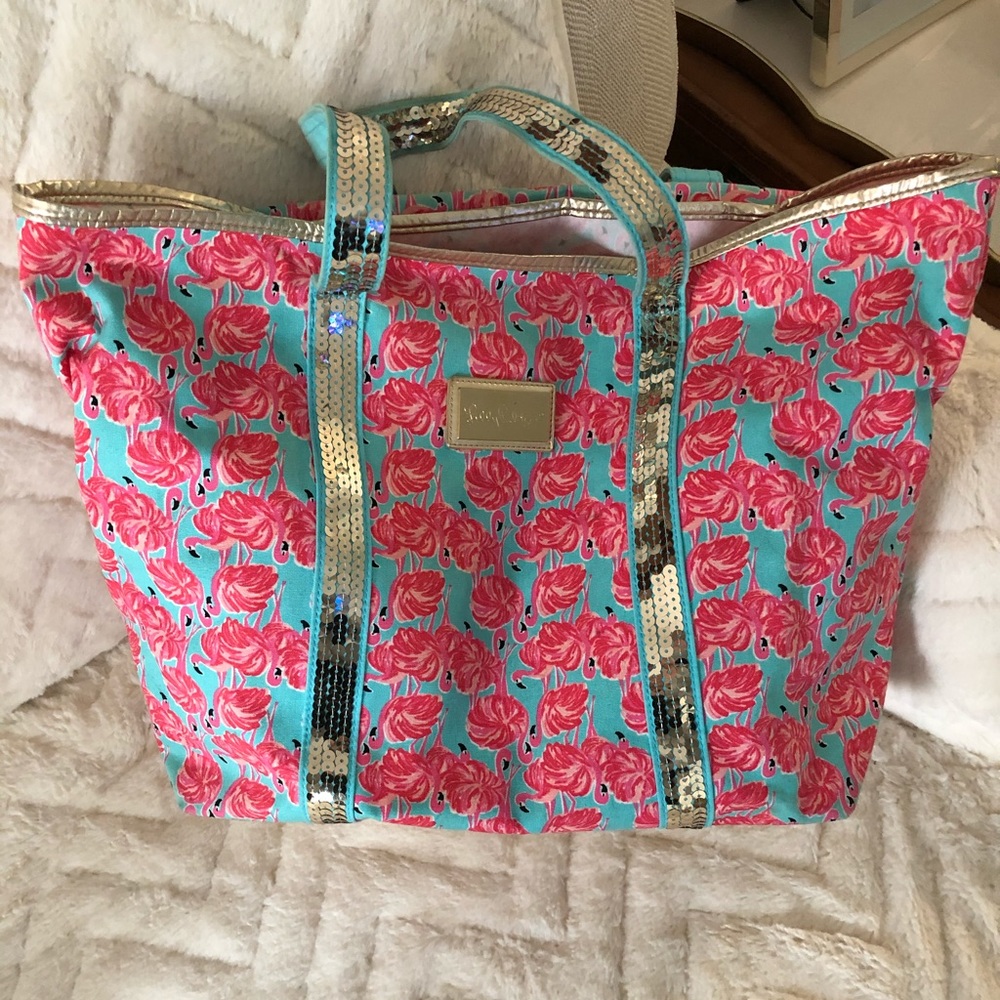 Lilly Pulitzer Flamingo Tote